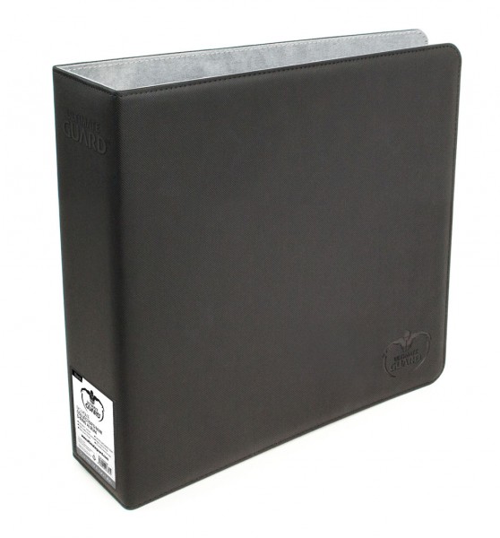 Hochwertiger 2-Ringorder mit XenoSkin(TM)-Oberfläche für alle ULTIMATE GUARD Compact Pages. Das 75 mm breite Album mit verstärkten D-Ringen verfügt über gepolsterte und vernähte Front- und Back-Cover und einen transparenten Rückeneinschub mit beschreibbar
